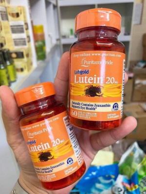 VIÊN UỐNG BỔ MẮT LUTEIN PURITAN - U.S.A
- Bảo vệ mắt, đặc biệt là võng mạc và điểm vàng không bị tổn thương khỏi những tác động bên ngoài.
- Giúp mắt sáng, đẹp, hỗ trợ làm giảm đi những nguy cơ mắc những bệnh về mắt.
- Hỗ trợ chăm sóc mắt hàng ngày.
HƯỚNG DẪN SỬ DỤNG:
Ngày 1 viên mỗi lần, bạn nên sử dụng trong bữa ăn là tốt nhất hoặc sau khi ăn no.
Xuất xứ: Hoa Kỳ
Giá bán: 220k/hộp 60 viên, date t11/21