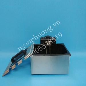 Bếp chiên nhúng điện đa năng TOMADO công suất 2000W, dung tích 5 lít