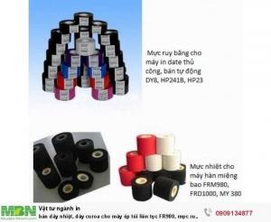 Phim đóng date, mực in date, mực ruban máy in date thủ công DY8