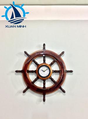 Mô hình Vô Lăng Tàu Gỗ Trang Trí Đủ size 40-50-60-80-100cm