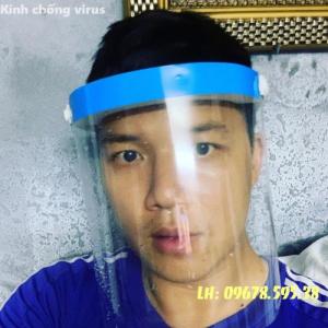 Kính chống che mặt chống virus corona, kính bảo vệ mặt