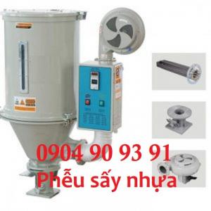 Phễu sấy nhựa HD-50, phễu sấy nhựa 50kg, sấy hạt nhựa nhựa 50kg/mẻ