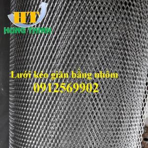 Lưới kẽo giãn nhôm, lưới thép hình thoi bằng nhôm, lưới mắt cáo nhôm