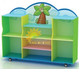 Chuyên cung cấp kệ gỗ trẻ em cho trường lớp mầm non, gia đình