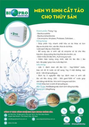 Cung cấp men vi sinh đơn dòng sản xuất thuốc thủy sản và chăn nuôi gia súc
