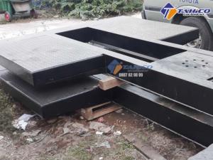 Cầu nâng 1 trụ rửa xe ô tô ấn độ lắp âm nền kiểu chữ i - tahico