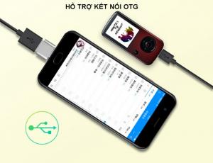 Máy nghe nhạc Lossless Bluetooth Aigo MP3-209 (Tặng thẻ nhớ 8Gb và tai nghe)
