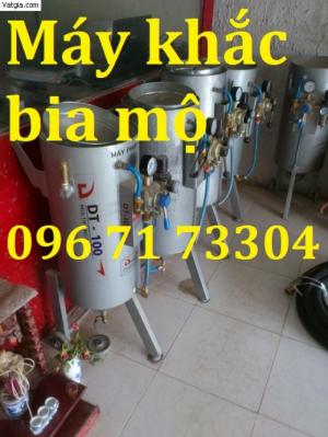 Địa chỉ bán máy phun cát khô DT -100 dùng cho phun khắc bia mộ
