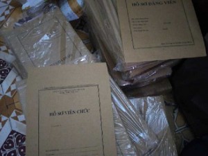 Bán bìa hồ sơ viên chức/vỏ hồ sơ