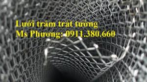 Lưới Trám Trát Tường Khổ 1Mx45M, Ô 6X12Ly, Dạng Cuộn Có Sẵn