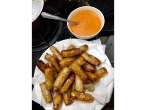Chả giò cá trích