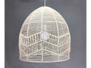 Đèn mây tre đan thả trần trang trí
