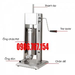 Máy đùn lạp xưởng bằng tay 5L