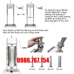 Máy đùn lạp xưởng bằng tay 5L