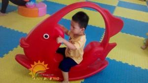 Chuyên cung cấp bập bênh đôi, đơn trẻ em cho trường mầm non, công viên, sân chơi