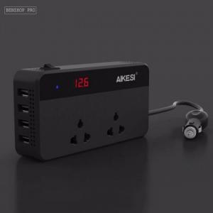 Bộ chuyển đổi nguồn cao cấp cho ô tô từ 12V, 24V sang 220V Aikesi AKS-9005
