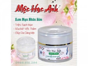 Kem Đặc Trị Mụn Và Mờ Thâm Mộc Hạc Anh Ban Đêm 10 gam
