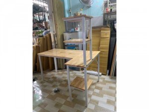 Bàn làm việc liền kệ sách