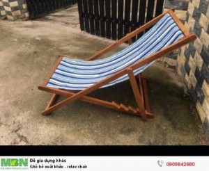 Ghế bố xuất khẩu - relax chair