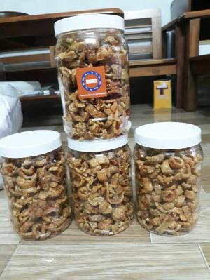 Hủ 400gr Da heo 1 nắng lắc mắm ớt vị gia truyền giòn ngon - Food by Mama