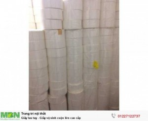 Giấy lau tay - Giấy vệ sinh cuộn lớn cao cấp