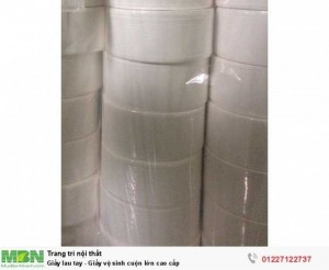 Giấy lau tay - Giấy vệ sinh cuộn lớn cao cấp