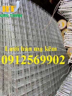 Lưới thép mạ kẽm, lưới hàn mạ kẽm phi 2, phi3, phi4, phi5