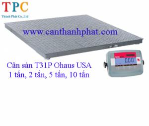 Cân sàn T31P 1m x 1m, cân sàn 2 tấn Ohaus