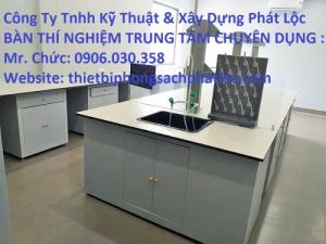 Tủ hút khí độc, bàn thí nghiệm