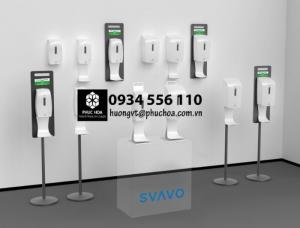 Bình nước rửa tay cảm ứng xịt khử khuẩn di động
