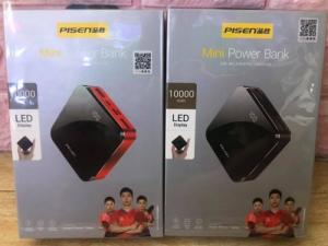 Pin Sạc dự phòng PISEN Mini D92 Mirror 10000mAh có LCD sang trọng