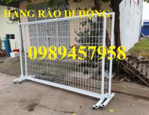 Hàng rào di động khổ 1m, 1,2m, 1,5m, 2m, 2,2m