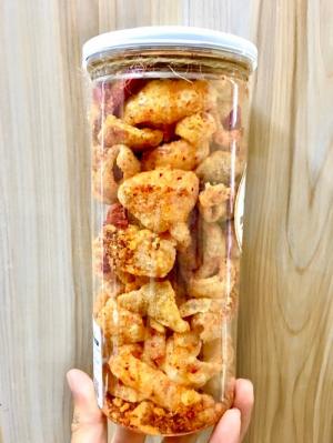 Hotufarm: Da heo sấy tỏi (100g, 200g, 250g)
