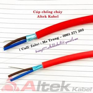 Dây cáp tín hiệu chống cháy Altek Kabel