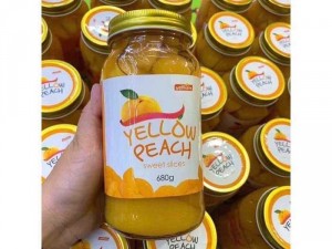 Đào ngâm Hàn Quốc Yellow Peach 680g