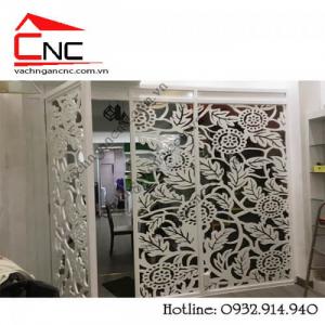 Vách ngăn cnc phòng ngủ bằng gỗ đẹp được yêu thích nhất