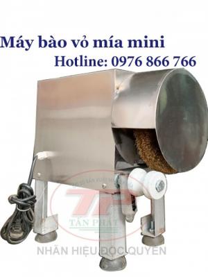 Máy bào vỏ mía mini Tấn Phát