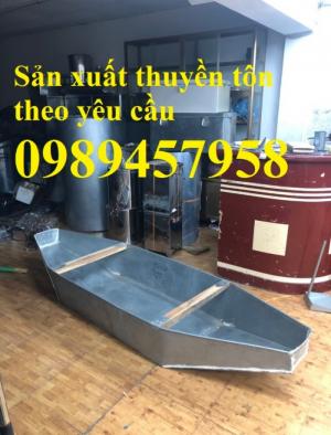 Thuyền tôn, thuyền inox câu cá, thuyền inox hái sen giá rẻ