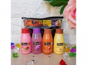 Set 4 chai sữa tắm cottage mini 50ml của Pháp
