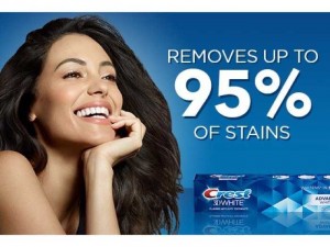 Kem đánh răng crest 3D White Advance 158g của Mỹ