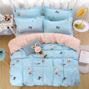 Bộ vỏ chăn ga gối cotton poly không bai, không xù, nhiều mẫu