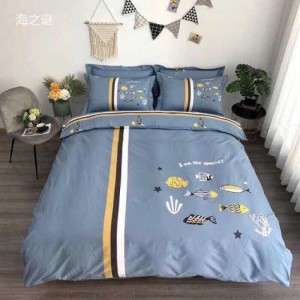 Bộ chăn ga gối chất liệu cotton 100% nhiều mẫu đẹp 2020