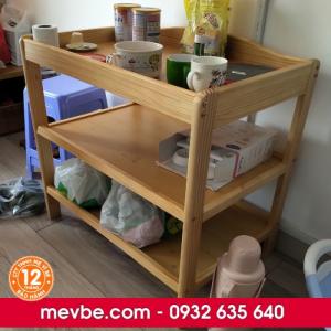 Kệ 03 tầng kiêm bàn thay tã