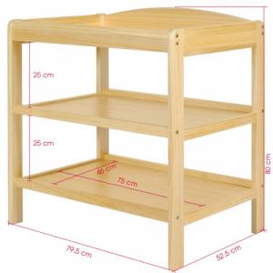 Kệ 03 tầng kiêm bàn thay tã