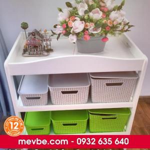 Kệ 03 tầng kiêm bạn thay tã