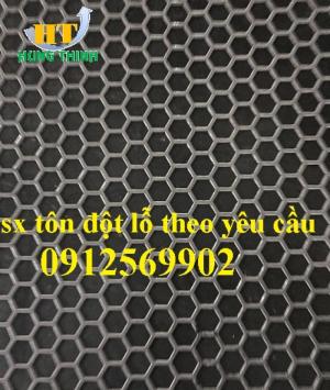 Chuyên sản xuất tôn đột lỗ, tấm đột lỗ theo yêu cầu tại Hà Nội