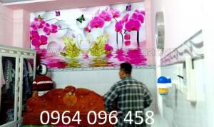 Tranh 3d dán tường phòng ngủ - A12