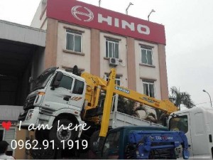 Bán xe Phooc nâng đầu gắn cẩu tự hành
