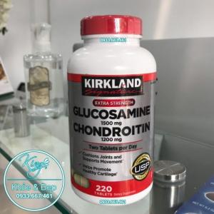 Viên Uống Kirkland Glucosamine Chondroitin 220 Viên