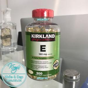 Viên Uống Kirkland Signature Vitamin E 180mg